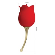 Pretty Love Dual-Ended Rose Vibrator