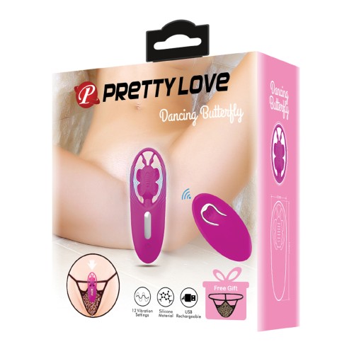 Vibrador Panty Pretty Love Dancing Butterfly para Estimulación Clitoriana Suprema