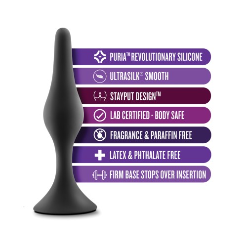 Blush Anal Adventures Beginner Plug Kit Black