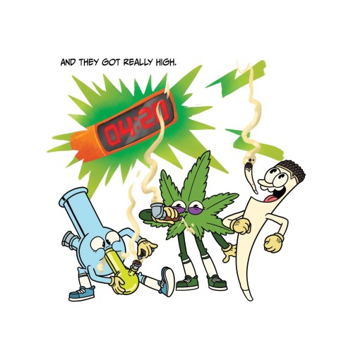 The Dopest Adult Storybook for Weed Lovers