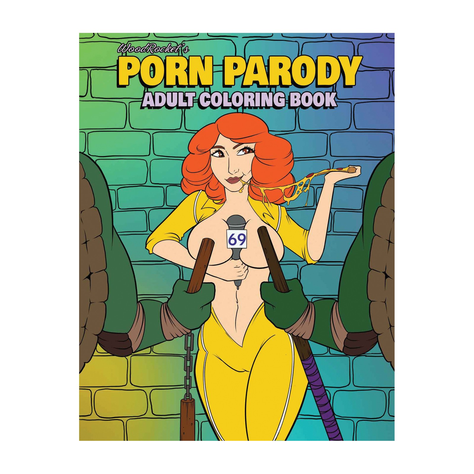 Wood Rocket Porn Parody Coloring Book for Adults