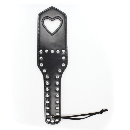 Studded Heart Cut-Out Paddle