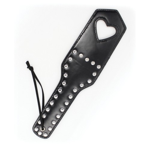 Studded Heart Cut-Out Paddle