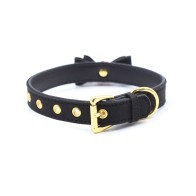 Collar de Gato Campana Lazo Negro