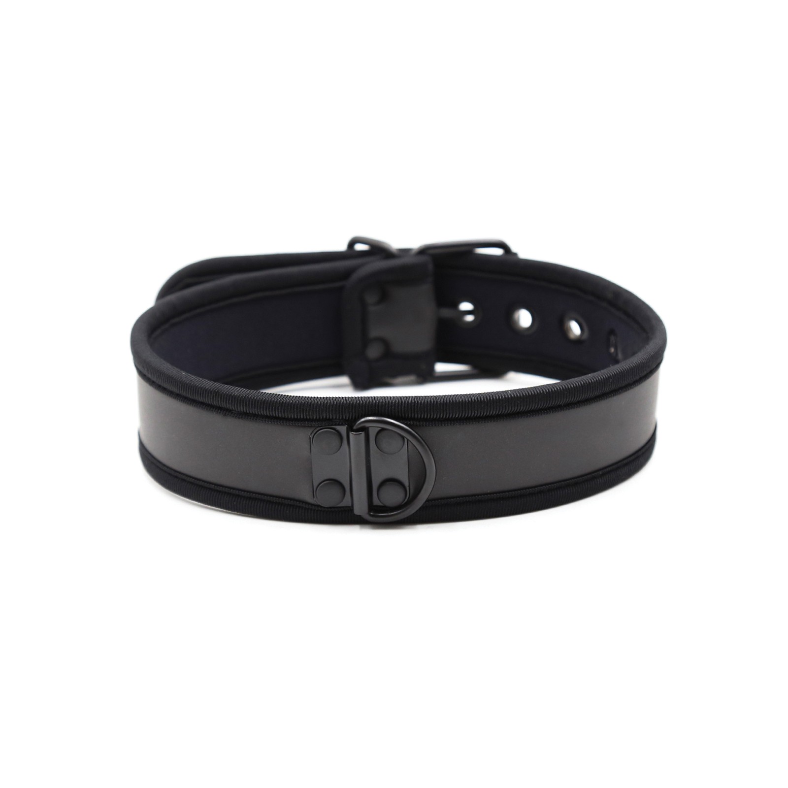 Plesur Neoprene Puppy Collar Black