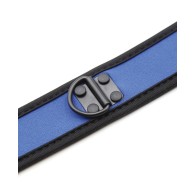 Plesur Blue Neoprene Puppy Collar