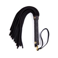 Flogger Mini de Cuero Plesur Negro