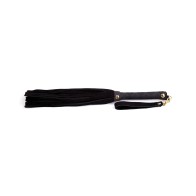 Flogger Mini de Cuero Plesur Negro