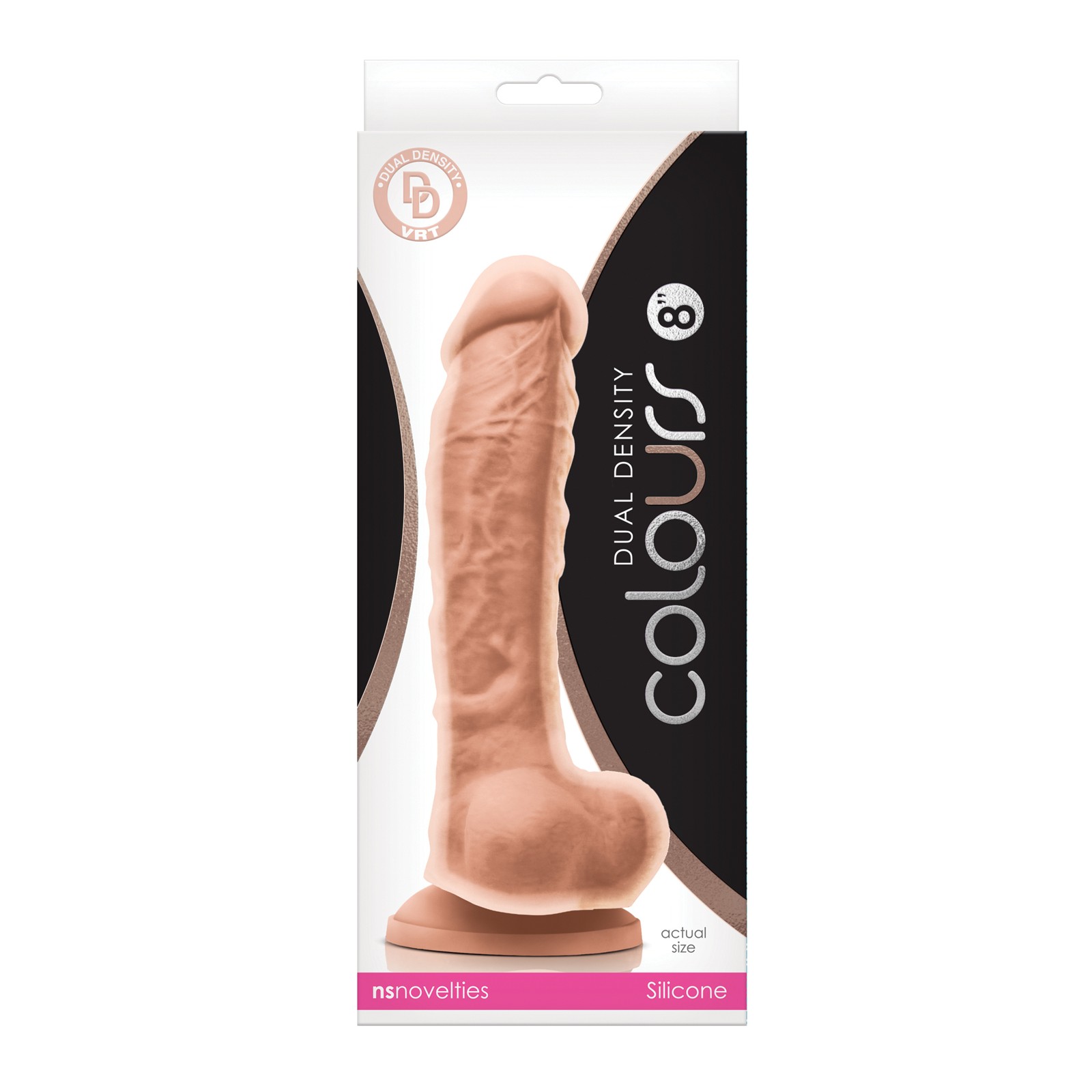 Dual Density 8 inch Dildo for Realistic Pleasure