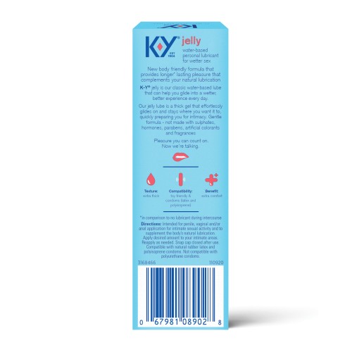 K-Y Jelly Personal Lubricant - 2 oz