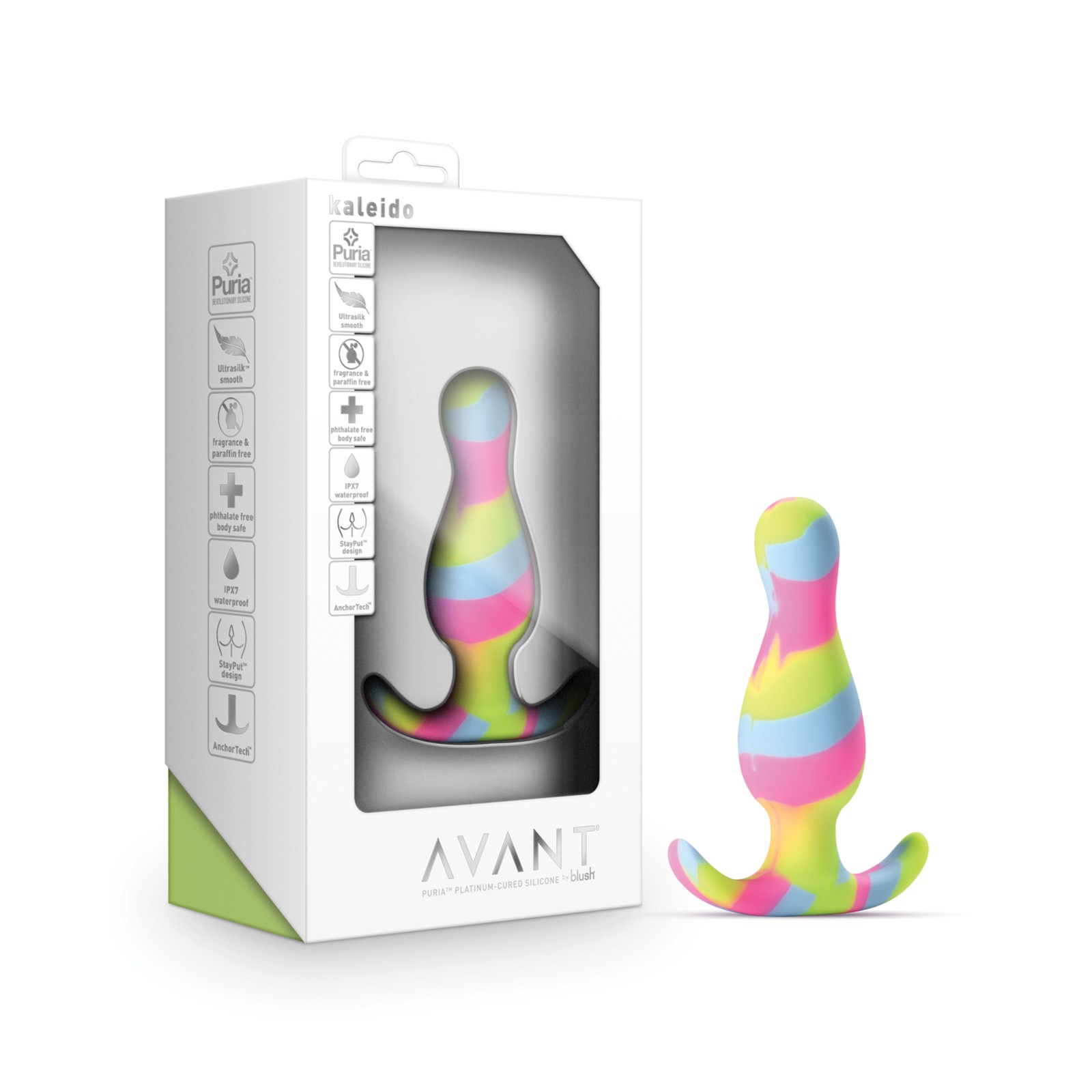 Blush Avant Kaleido Silicone Plug for Ultimate Pleasure