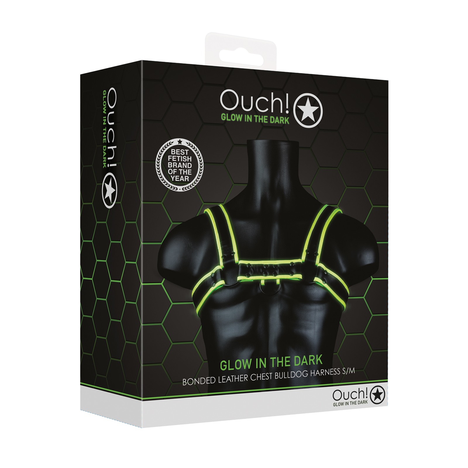 Ouch! Glow in the Dark Chest Harness