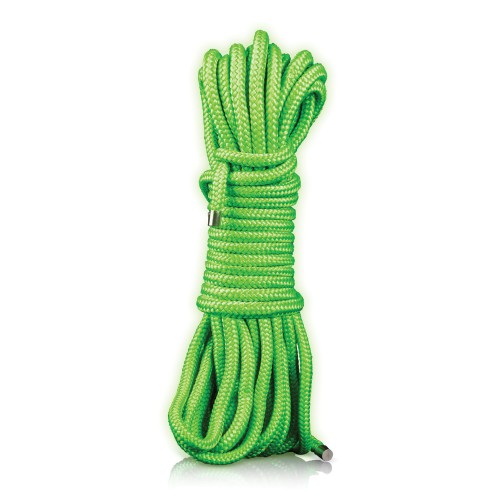 Ouch Glow in the Dark Bondage Rope 10m