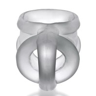 Oxballs Ballsling Sling Dividido Clear Ice para Mayor Comodidad