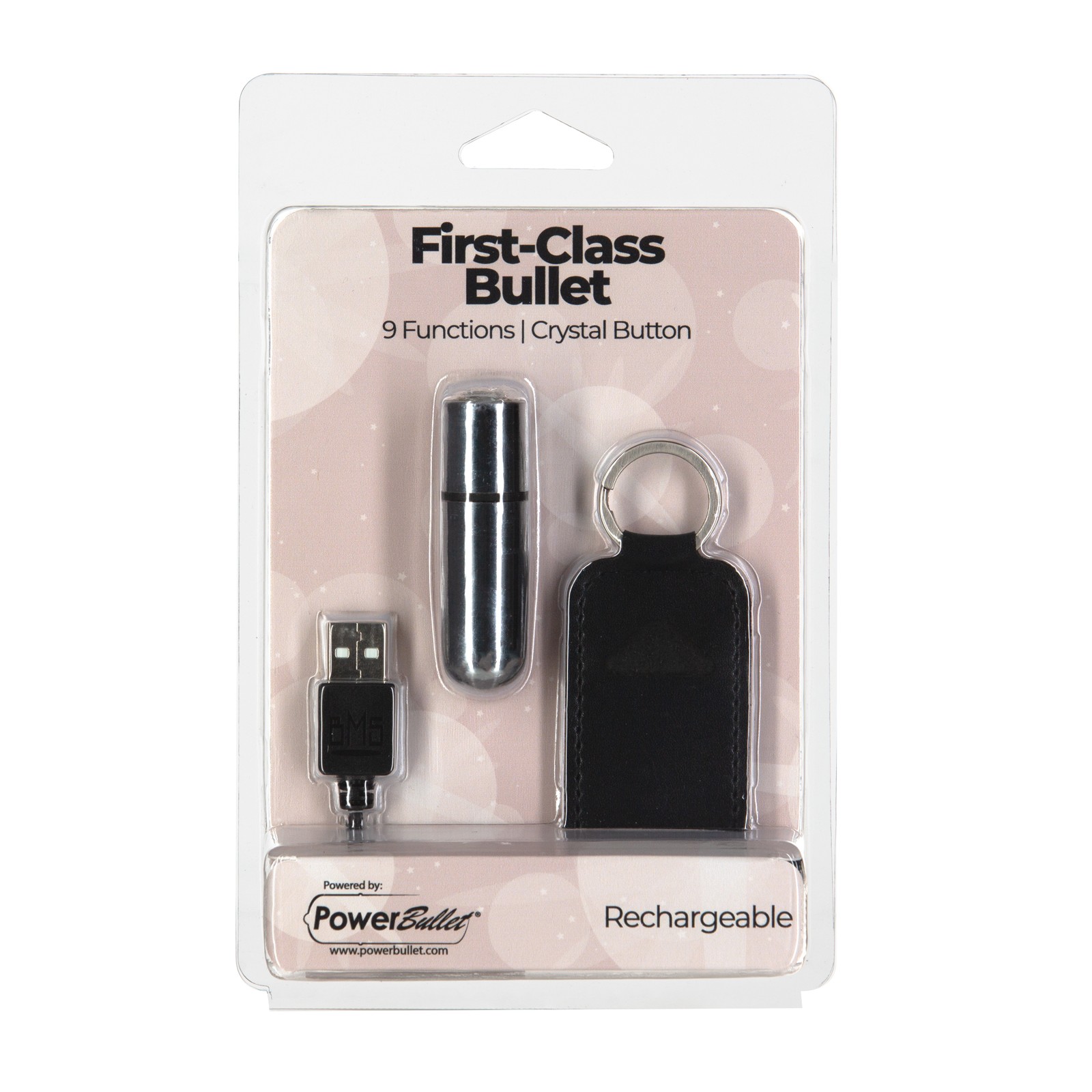 First Class Mini Rechargeable Bullet Silver