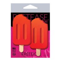 Cherry Red Popsicle Nipple Pasties for Flirty Fun