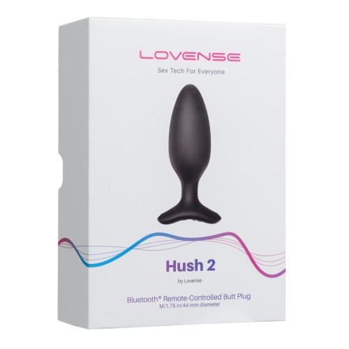 Lovense Hush 2 Butt Plug - Black