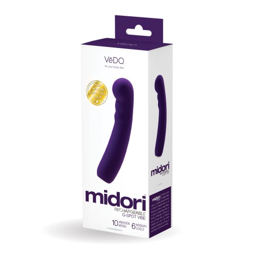 VeDO Midori G Spot Vibe - Deep Purple Pleasure