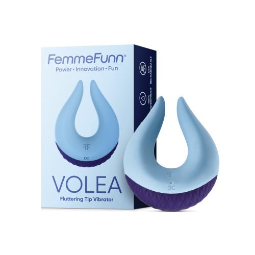 Femme Funn Volea Fluttering Tip Vibrator Light Blue