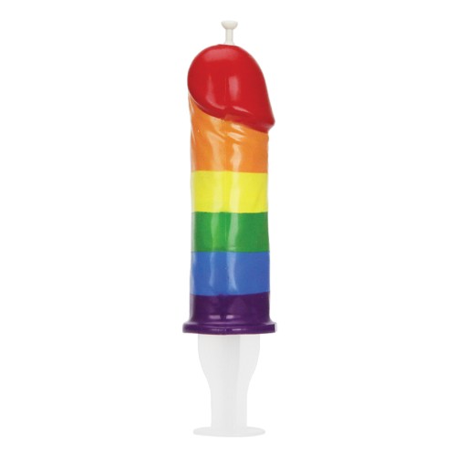 Rainbow Pecker Shot Syringe for Parties