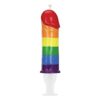 Rainbow Pecker Shot Syringe for Parties