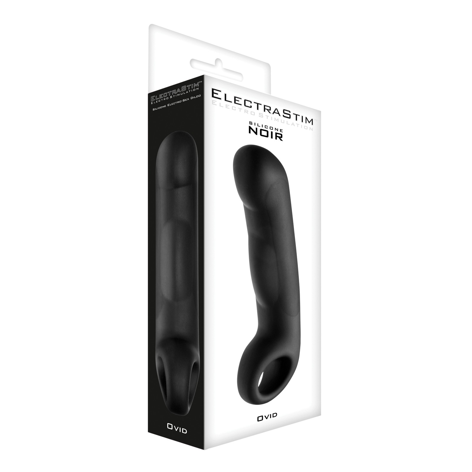 ElectraStim Ovid Silicone Noir Dildo