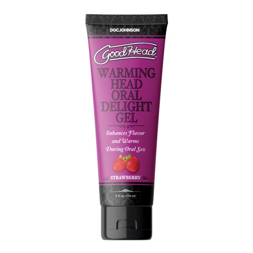 Gel Oral Calentado GoodHead - Sabor a Fresa Deliciosa