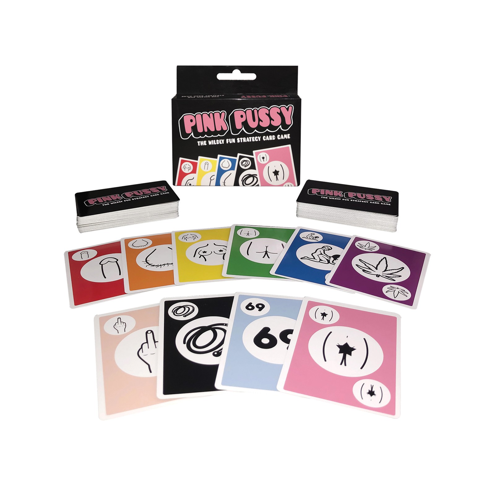 Juego de Cartas Pink Pussy para Diversión y Risas