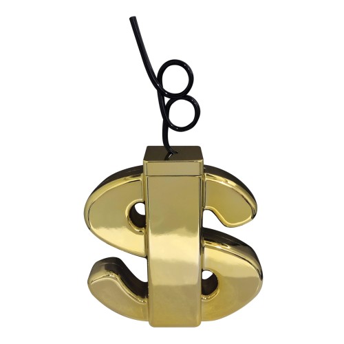 Gold Dollar Sign Cup for Parties