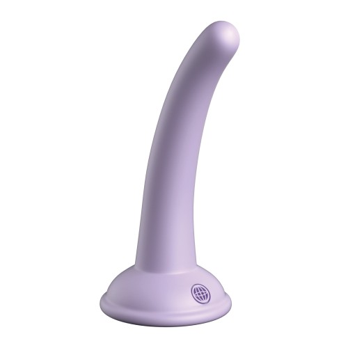 Dildo de Silicona Dillio Platinum 5" Curious Five - Morado