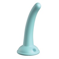 Dillio Platinum 5" Curious Five Dildo de Silicona - Verde Teal