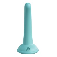 Dillio Platinum 5" Curious Five Dildo de Silicona - Verde Teal