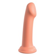 Dildo de Silicona Dillio Platinum 6" Big Hero - Durazno