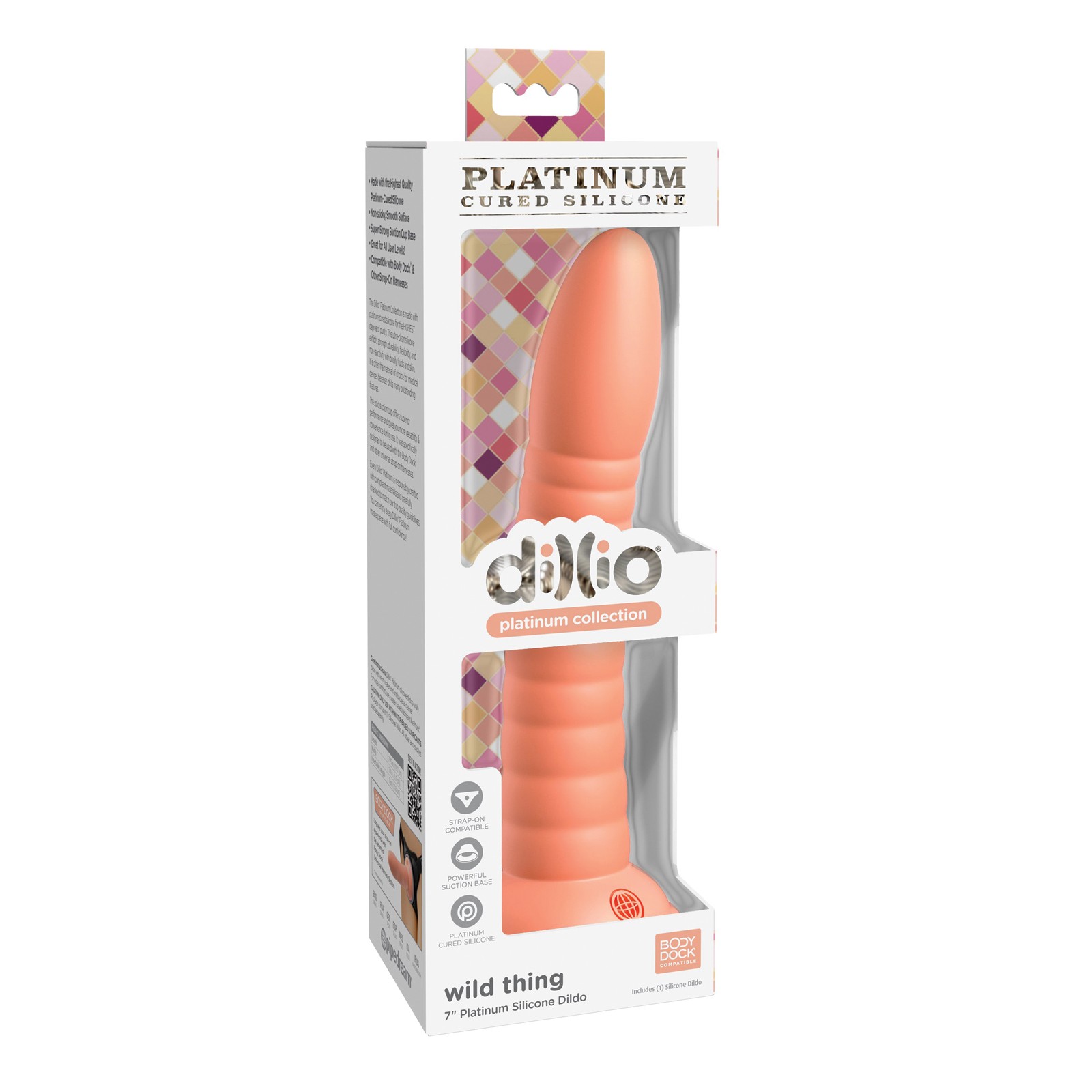 Dildo Dillio Platinum 7" Wild Thing para placer absoluto