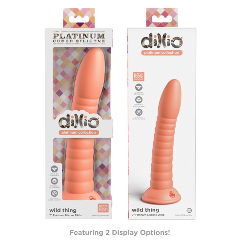 Dildo Dillio Platinum 7" Wild Thing para placer absoluto