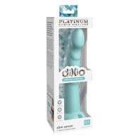 Dillio Platinum 7" Slim Seven Dildo de Silicona - Verde Teal