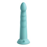 Dillio Platinum 7" Slim Seven Dildo de Silicona - Verde Teal