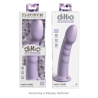 Dildo de Silicona Dillio Platinum 8" Super Eight Púrpura