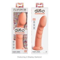 Dillio Platinum Dildo de Silicona 8" Durazno