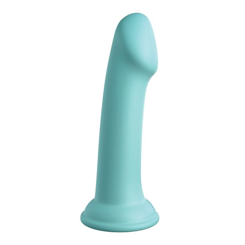 Dildo de Silicona Dillio Platinum 6 Gran Héroe Teal