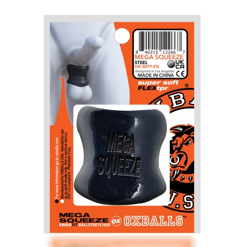 Oxballs Mega Squeeze Estirador de Testículos Negro