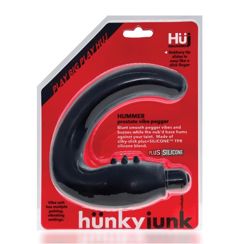 Hunky Junk Hummer Vibe Prostate Pegger Negro