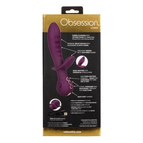 Vibrador Obsession Lover con 10 Funciones de Vibración