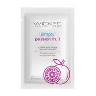 Wicked Sensual Care Water Based Lubricant Passion Fruit