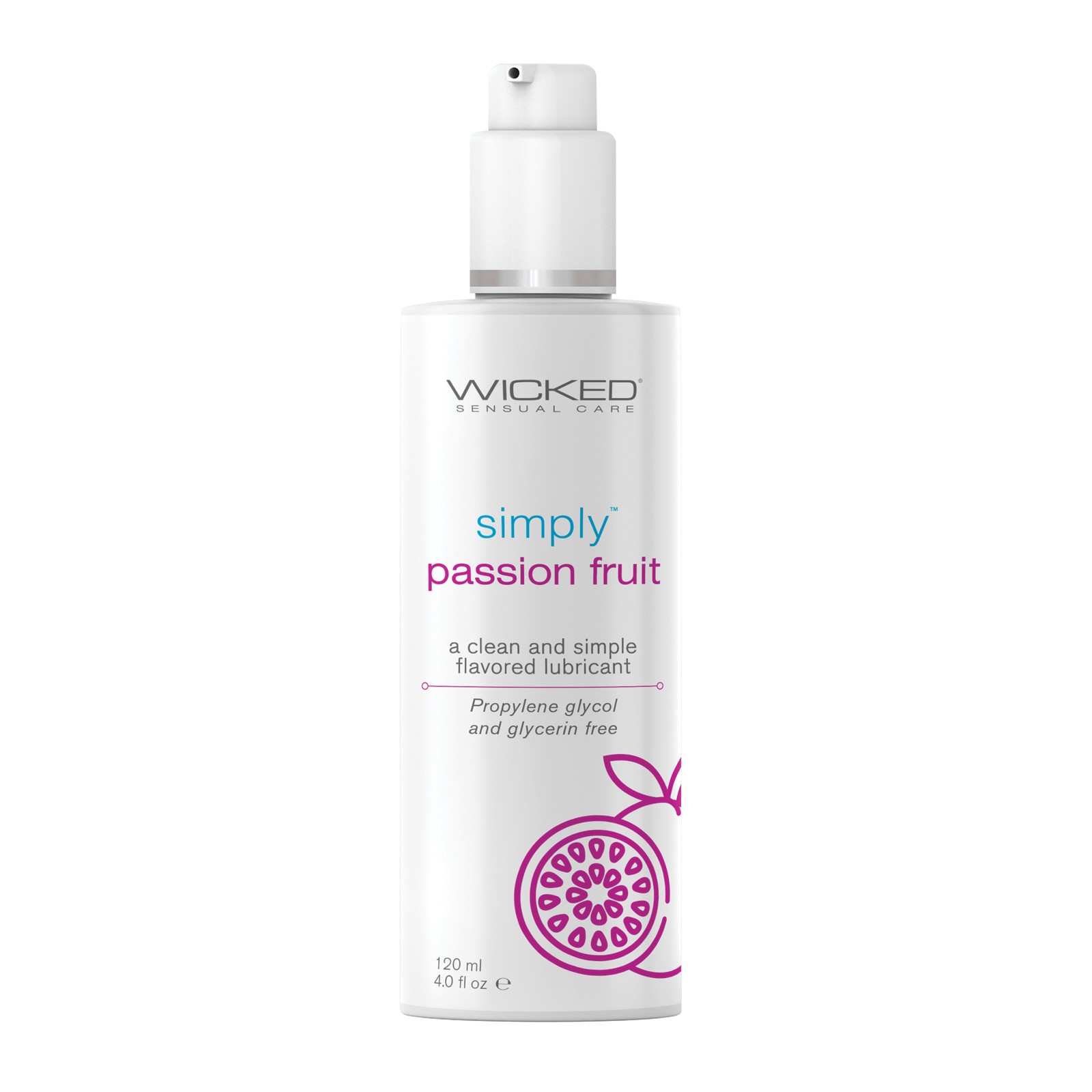 Wicked Sensual Care Water Based Lubricant Passion Fruit