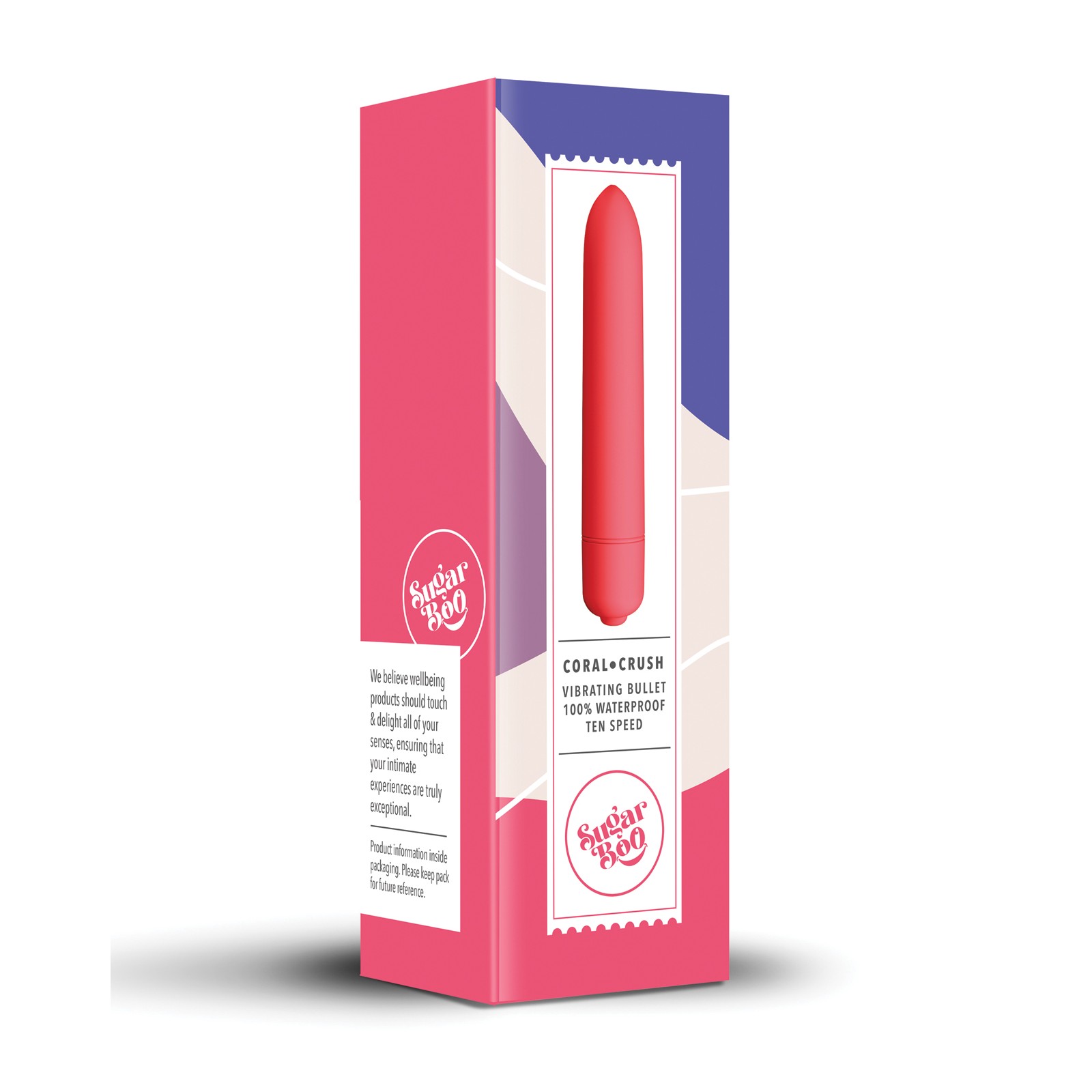 SugarBoo Coral Crush Vibrating Bullet for Sensational Pleasure