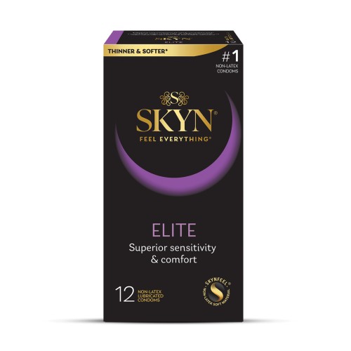 Condones SKYN Elite Ultra Finos Paquete de 12