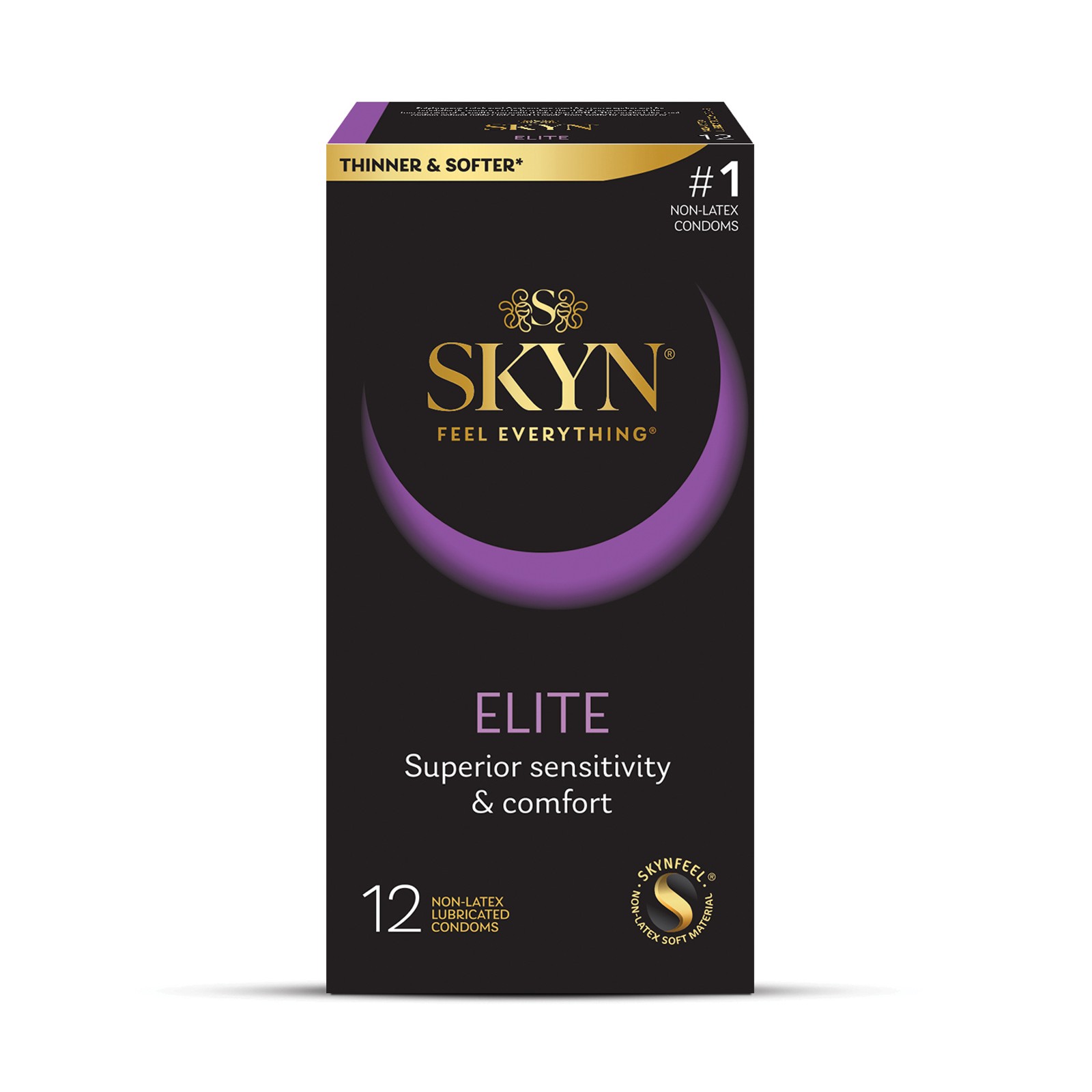 Condones SKYN Elite Ultra Finos Paquete de 12