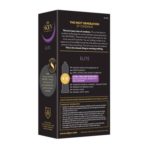 Lifestyles SKYN Elite Ultra Thin Condoms 12 Pack