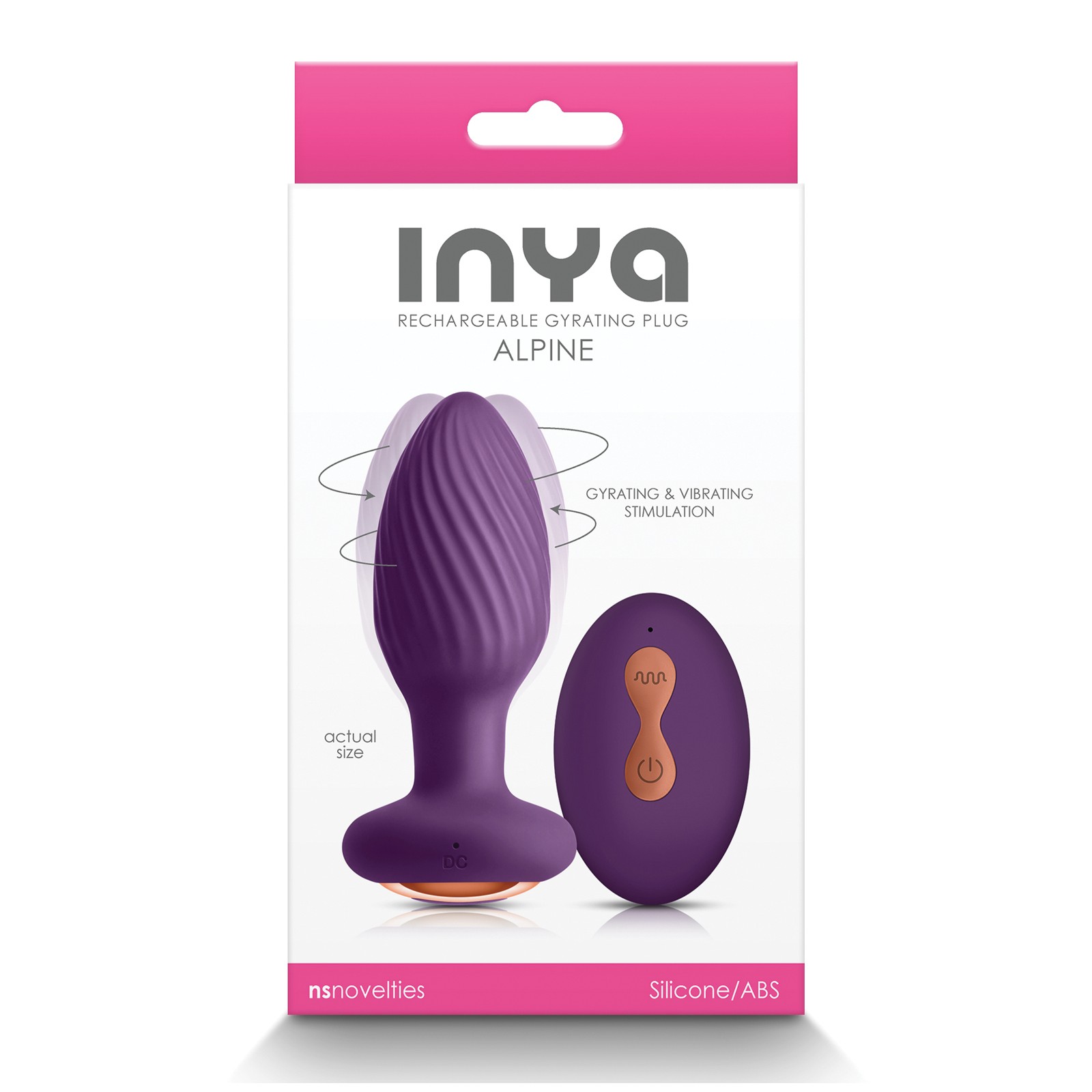 INYA Alpine Butt Plug Purple